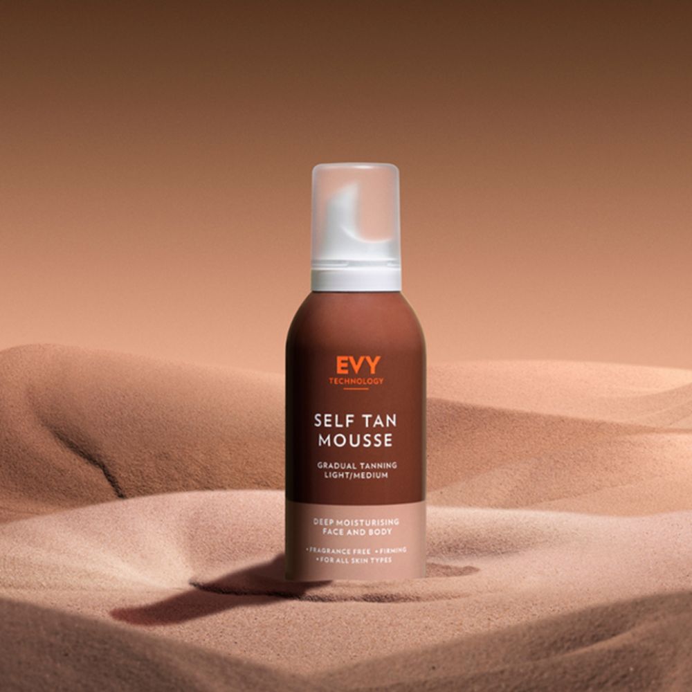 Evy Technology Mousse autobronceadora Bronceado gradual 150mL Medium/dark
