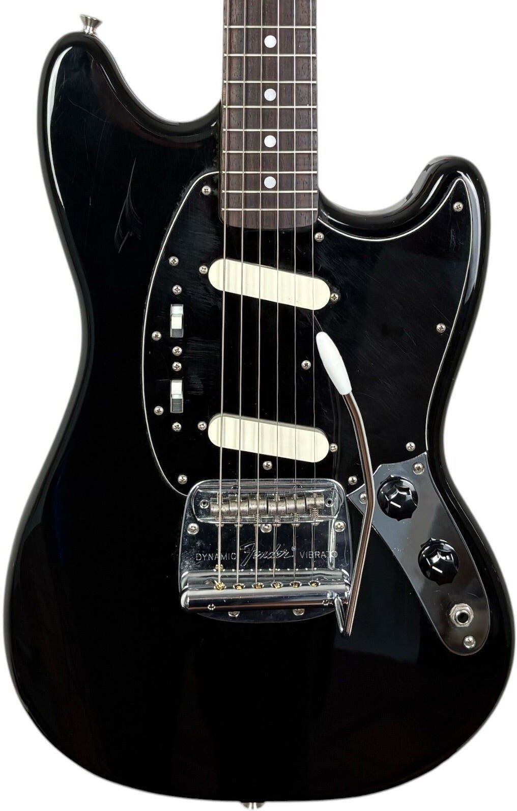 Fender Japan 69 Reissue Mustang 2002-2004   schwarz - Refurbished