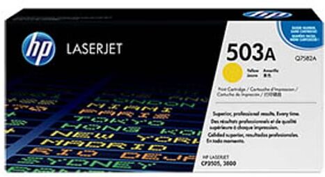 HP Q7582A toner amarelo