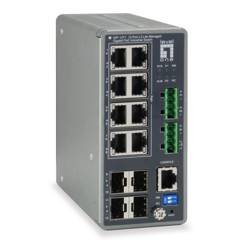 LevelOne IGP-1271 TURING 12-Port L3 Lite Gigabit Switch