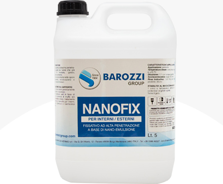 Fissativo nanotecnologico Barozzi – Nanofix