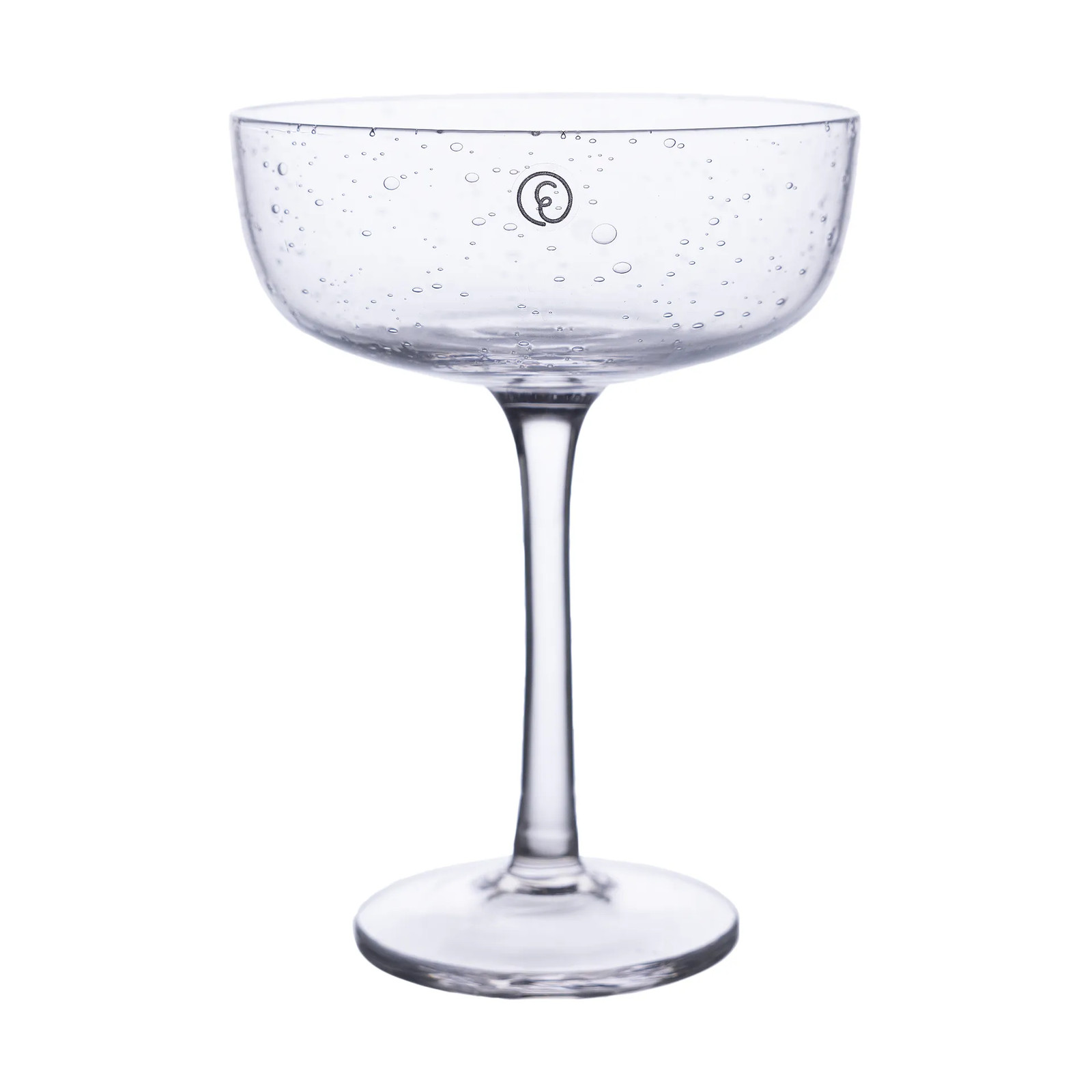 ERNST Coupeglas Bubbelglas 20 cl 2-pack Helder