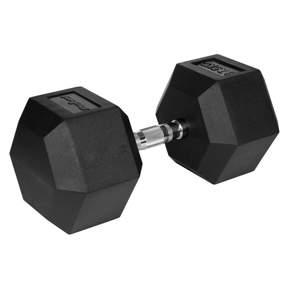 Rebel Gummierte Hantel aus Gusseisen HEX 37 5 kg ACTIVE (RBA-2325-37.5)