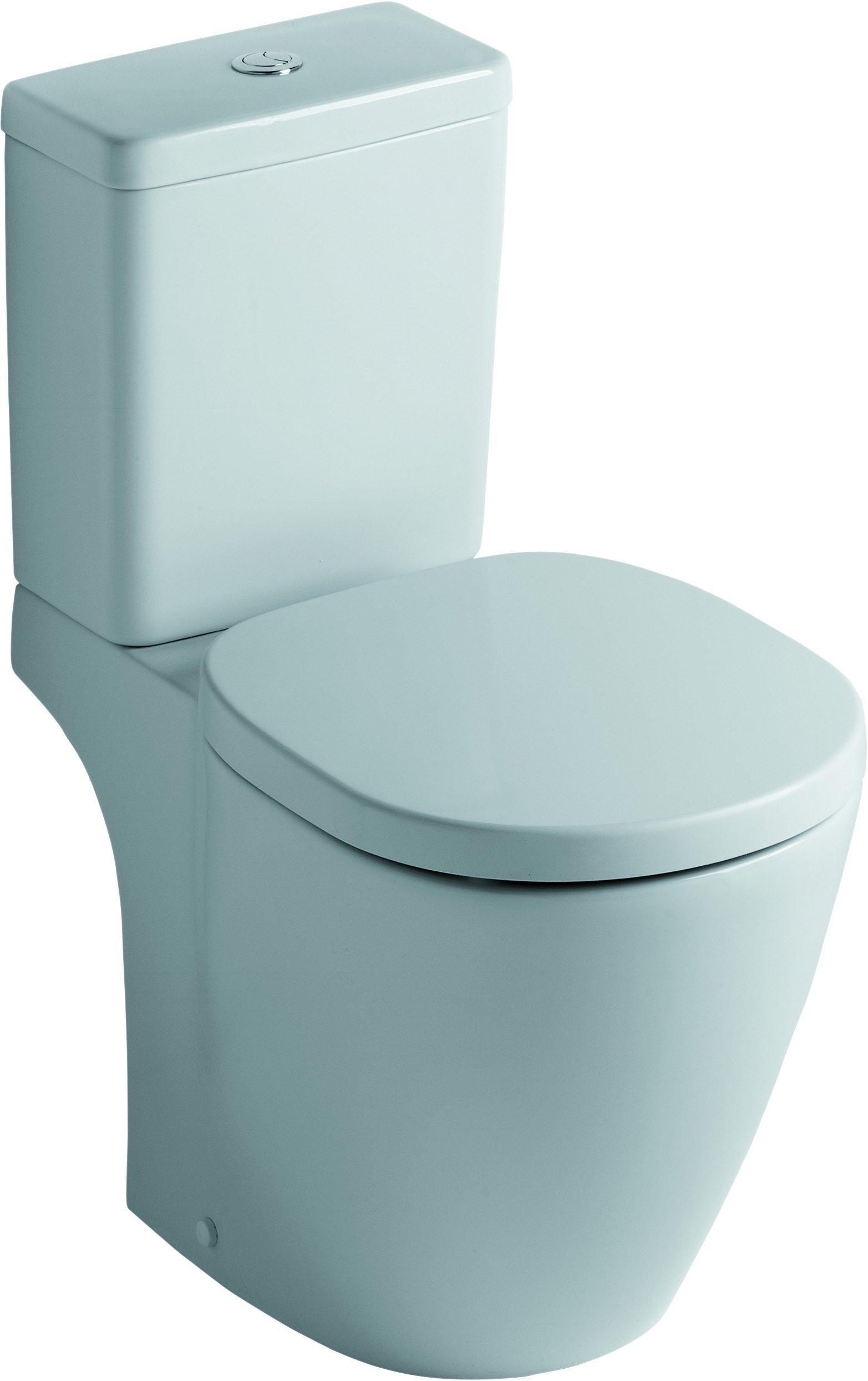 WC-Set Connect Cube, weiß, 3/6 l, inkl. Befestigung