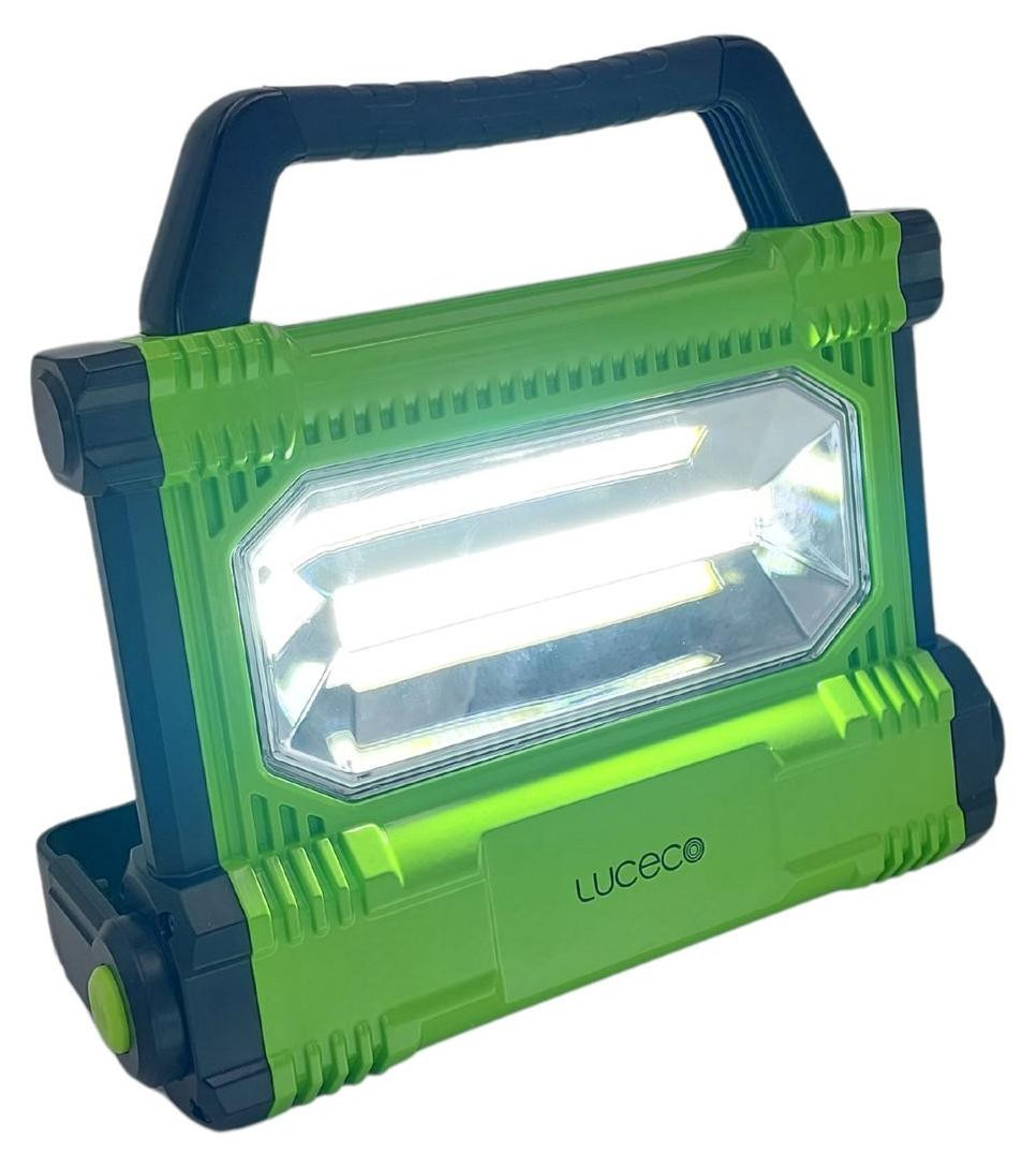 Luceco LED-accu werklamp 30W met oplaadbare accu