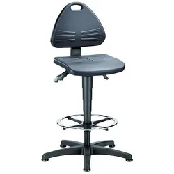 Bimos, Bürostuhl, Arbeitsdrehstuhl, gepolstert mit PU-Schaum (58 - 85 cm)