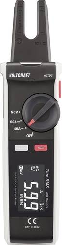 VOLTCRAFT VC-351 Stromzange CAT III 600V Anzeige (Counts): 600