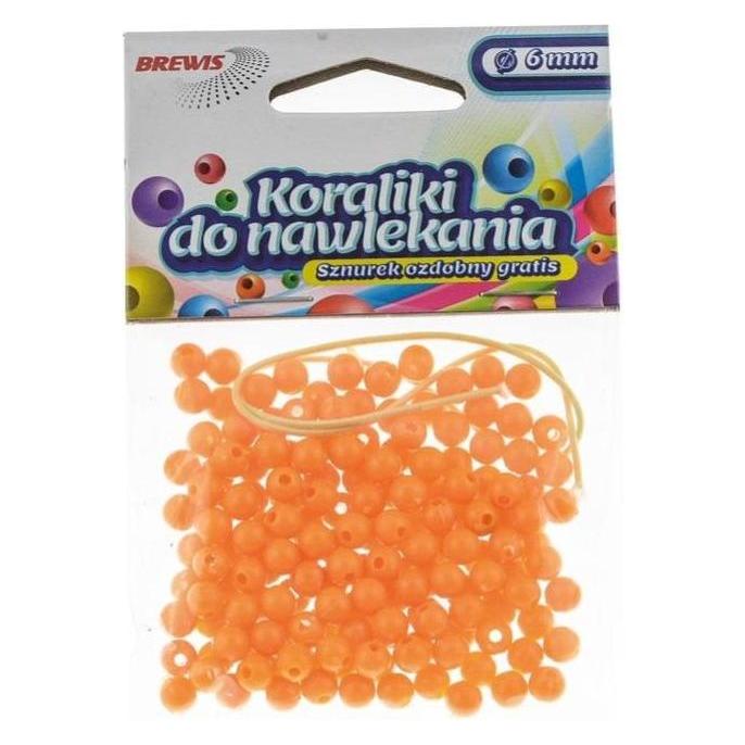 Brewis Gold-Fädelperlen + Schnur 6mm 16g (47593431)