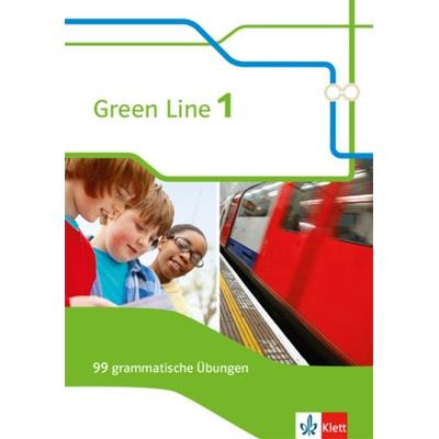 Green Line. Arbeitsheft 5. Klasse. 99 grammatische Übungen mit Lösungen, Geheftet von , Klett Schulbuchverlag