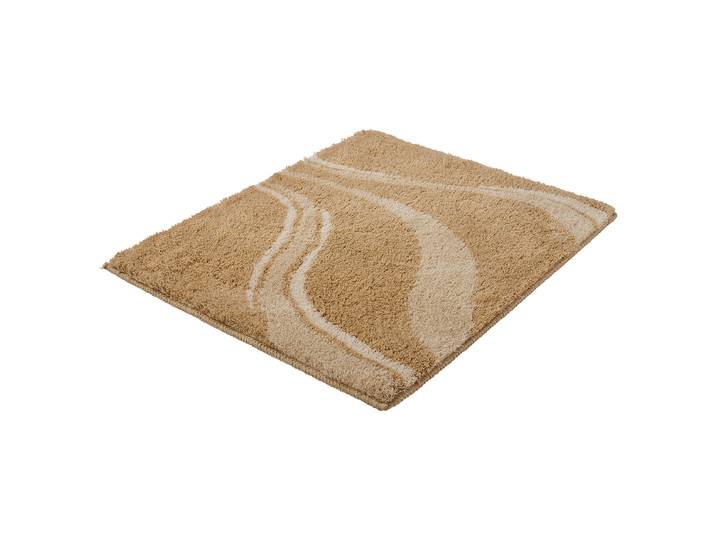 Tapis de bain Vento 55 x 65cm Beige/Beige