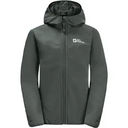 Jack Wolfskin Solyd Jacket K Kinder (Slate Green), Slate Green, 128