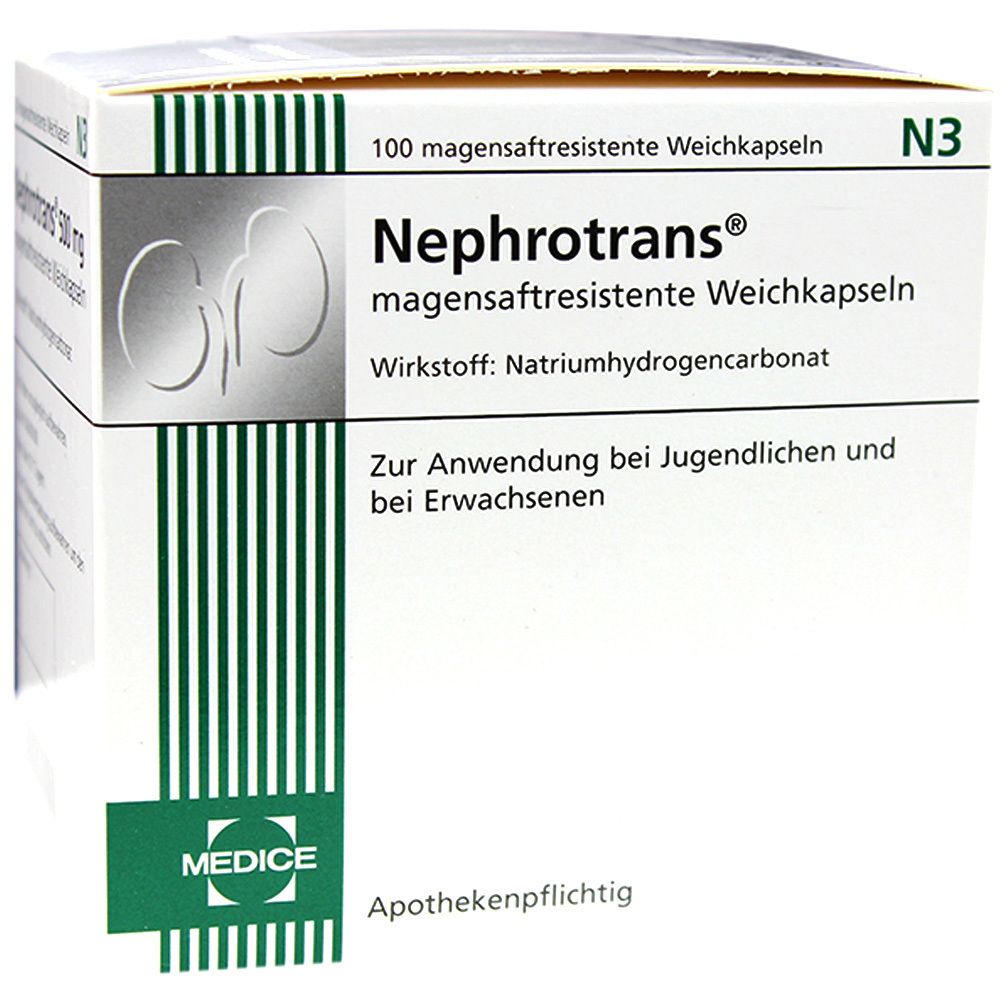 Nephrotrans magensaftresistente Kapseln 100 St magensaftresistent