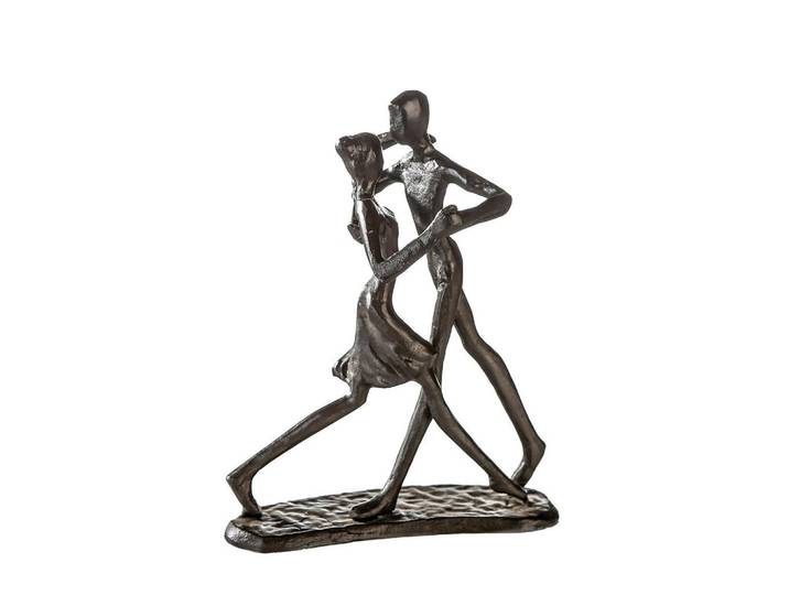 Skulptur Dancing, Braun, Metall, Personen, 13x17x8 cm, Dekoration, Dekofiguren & Skulpturen, Skulpturen