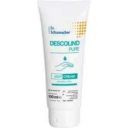Dr. Schumacher Descolind Pure Light Cream farbstoff-, parfümfreie Pflegecreme sensible Haut 12 x 100 ml Tube
