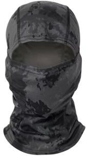 Inspired Finds Camouflage Balaclava Full Face Mask Outdoor Sports Helmet Inner Cap For Cycling Hunting Hiking Ski ruins Black