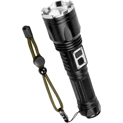 Avizar, Taschenlampe, LED Taschenlampe 15W mit 3 Modi (6 cm)