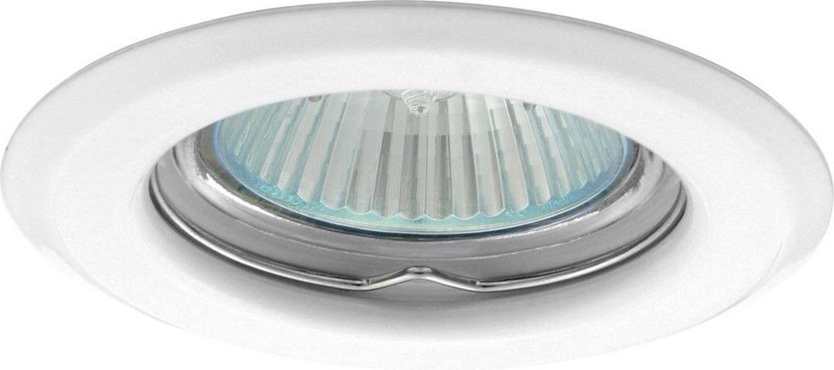 Kanlux Inbouwspot Rond Aluminium Wit GU10/MR16