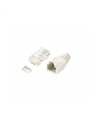 equip Netzwerkanschluss RJ-45 M ungeschirmt CAT 6 geschirmt Packung mit 100 Plug Set pcs (121175)
