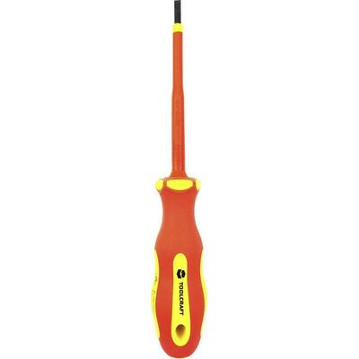 TOOLCRAFT SL 5.5 VDE, Elektrotechnik und Feinwerktechnik, Werkstatt Schlitz-Schraubendreher Klingenlänge: 125 mm