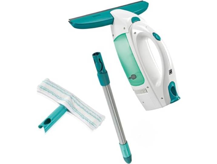 Leifheit Raamzuigerset Dry & Clean, 360° Raamwisser met Steel