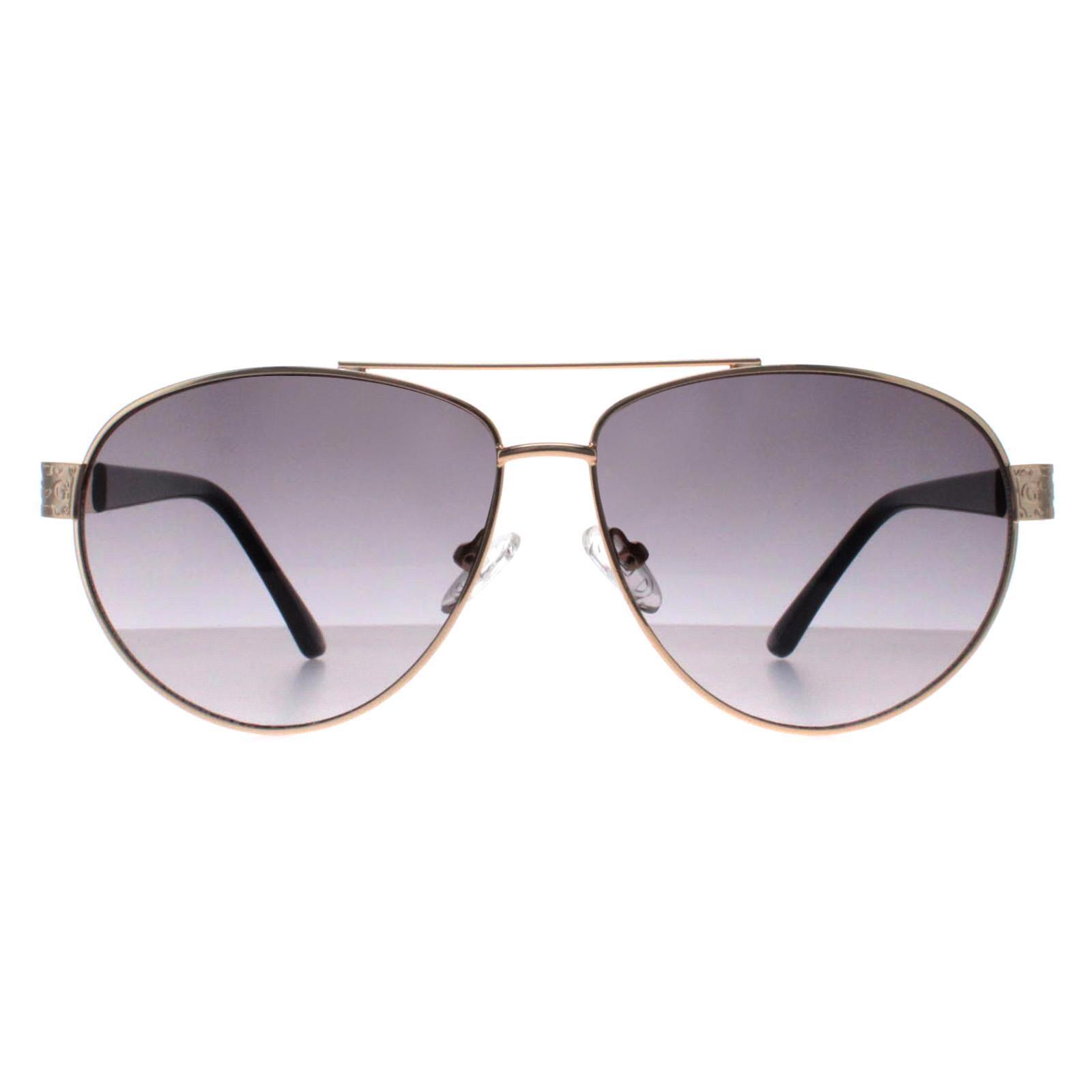 Guess GF0414 32B goud smoke gradiÃ«nt zonnebril