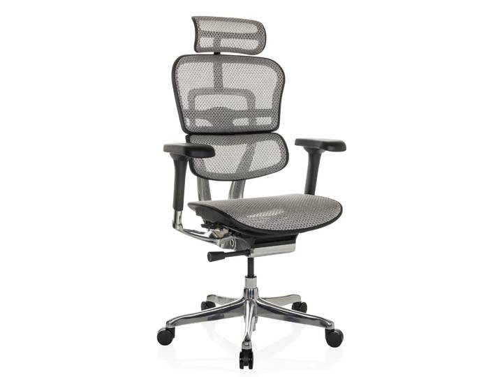 ERGOHUMAN GEN2 Netz - Luxus Chefsessel Hellgrau
