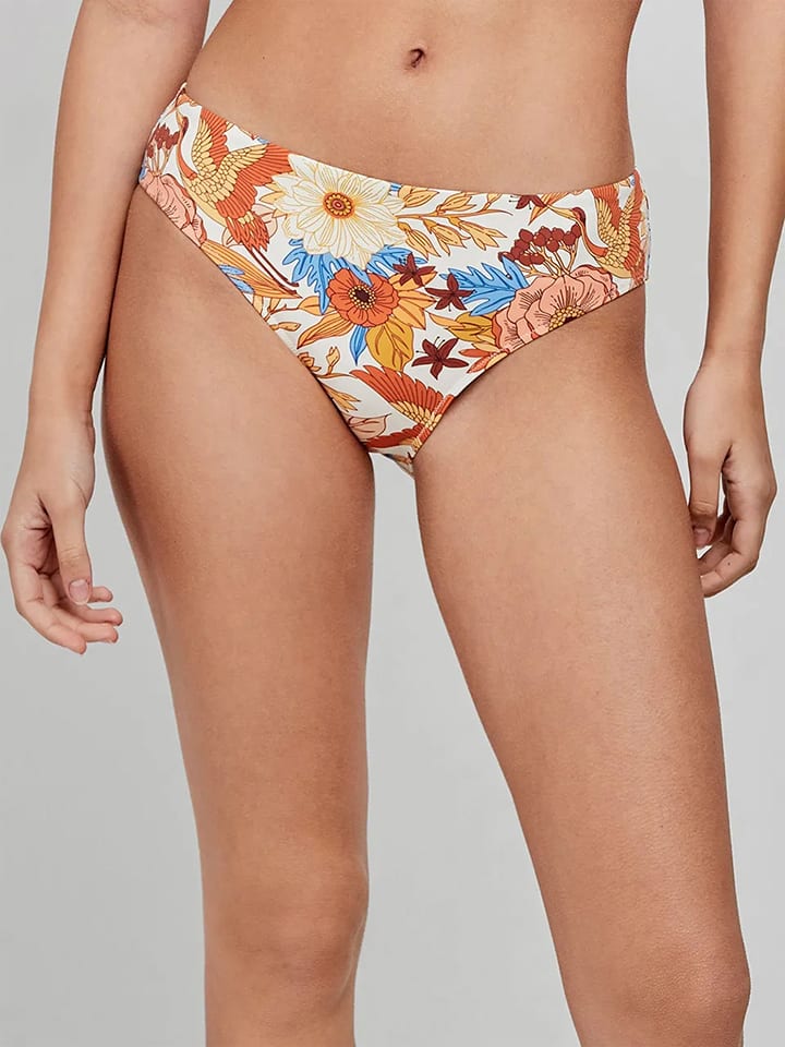 gisela Bikini-Hose in Apricot/ Hellblau - L