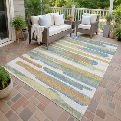 Addison Rugs Machine Washable Indoor/ Outdoor Casual Merriam Chantille Rug