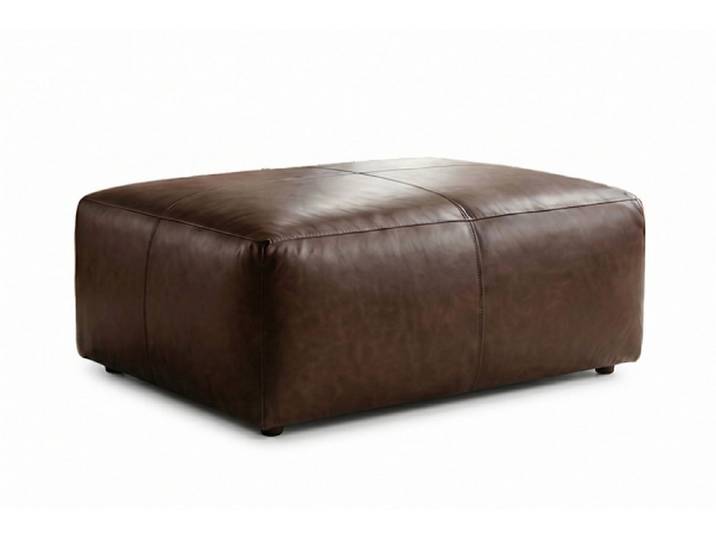 KAWOLA Hocker CELESTE Leder - Eleganz trifft modernen Komfort, Echtleder Hocker – Luxuriös, langlebig, stilvoll kombiniert