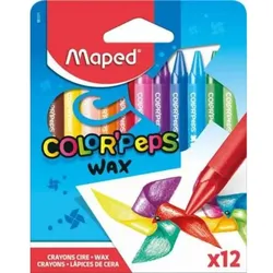 Maped: Color Peps Wachsmalkreiden Set - 12 Stück
