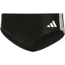 adidas 3-Streifen Trunk Badehose Herren KH3872 - black/white 8 (L)