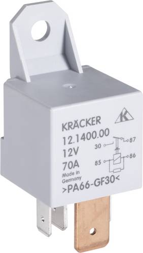 Kräcker 12.1400.00 Kfz-Relais 12 V/DC 70A 1 Schließer
