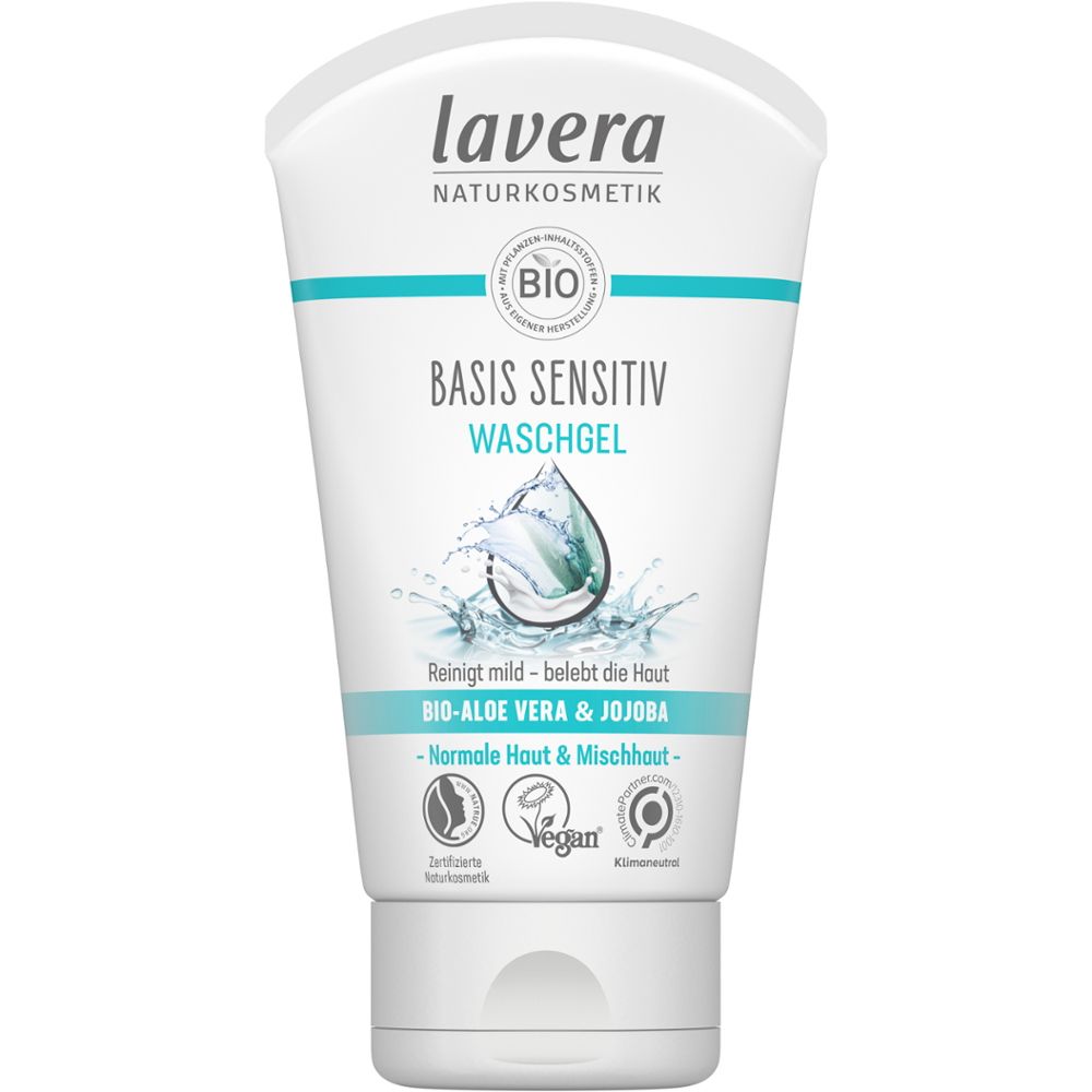 Lavera basis sensitiv Waschgel 125 ml Gel