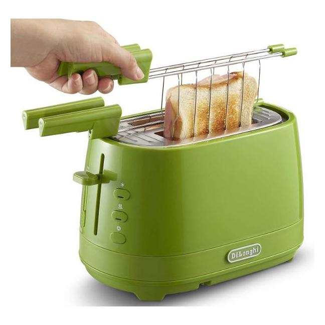 De'Longhi DeLonghi CTLAP2203.GR Toaster 2 Scheiben/grün 550 W (230020026)