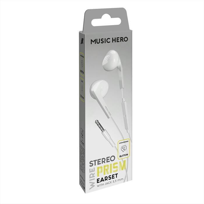 SBS Auricolare Semi In Ear Mhearsetw-bianco