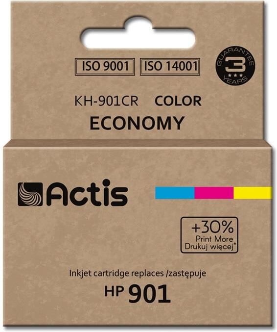 Cartucho de tinta compatible HP 901 (tricolor) - ACTIS