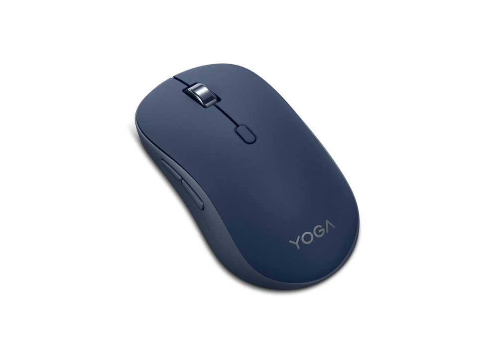 Lenovo Yoga Silent Maus Cosmic Blue kabellos (Bluetooth) für Links- & Rechtshänder