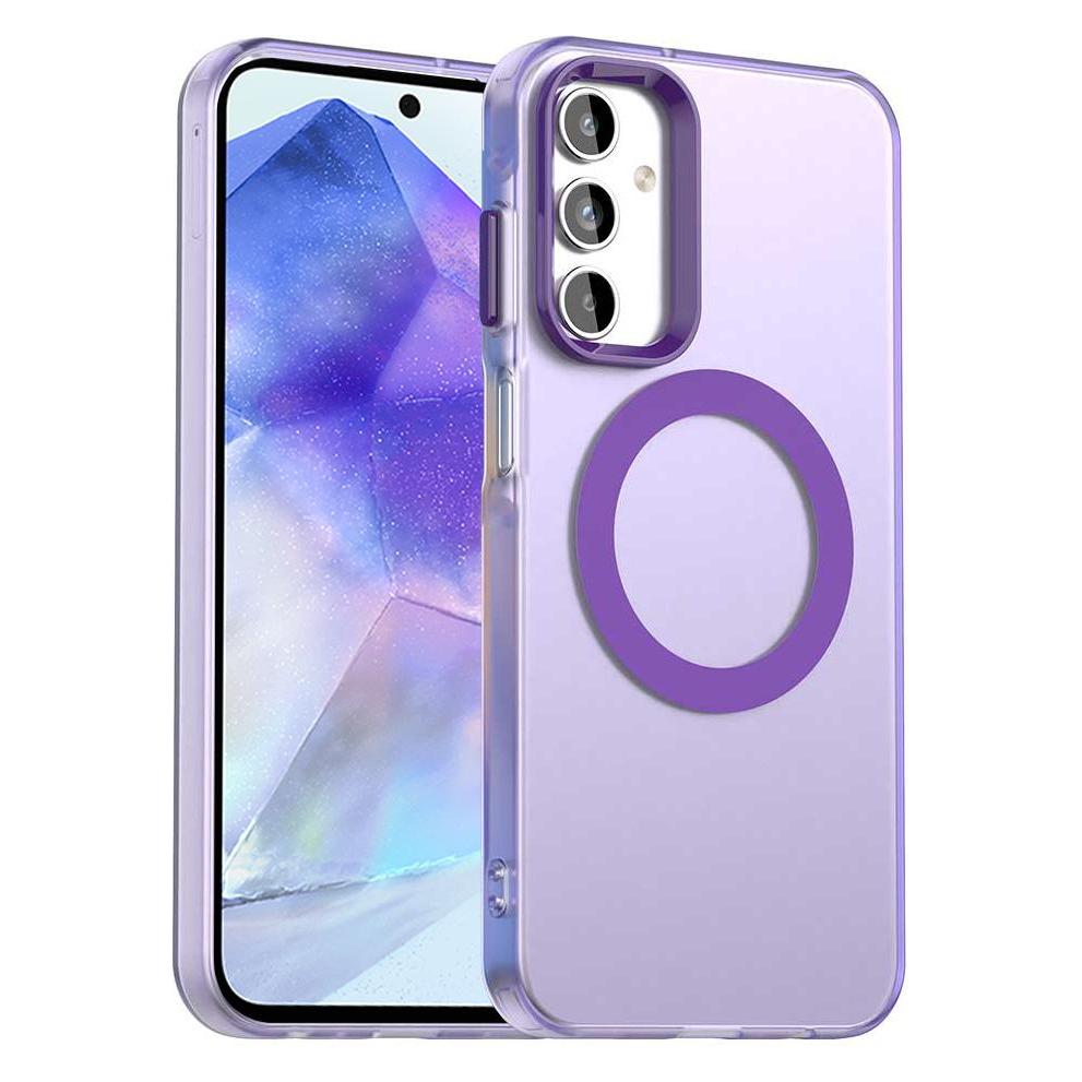 Techsuit - CandyCase MagSafe - Samsung Galaxy A55 5G - Purple (Samsung Galaxy A55) (59457029)