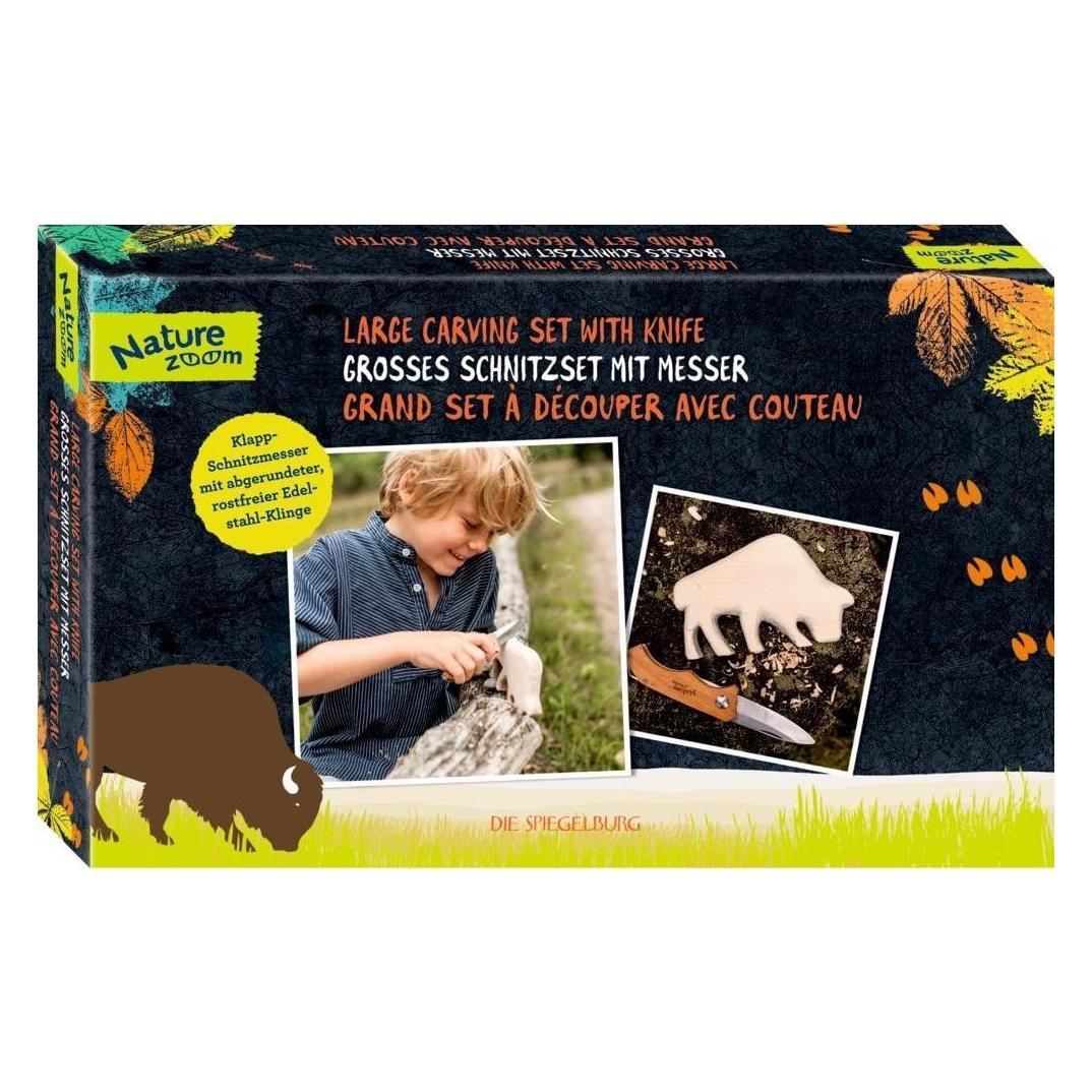 Coppenrath Grosses Schnitzset mit Messer Nature Zoom (35831904)