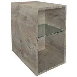 Fackelmann Oxford Badregal 30 cm 2 Fächer Nature Oak - Badmöbel