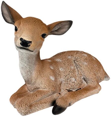 FD Dekofigur Reh liegend 36 x 24 x 45 cm