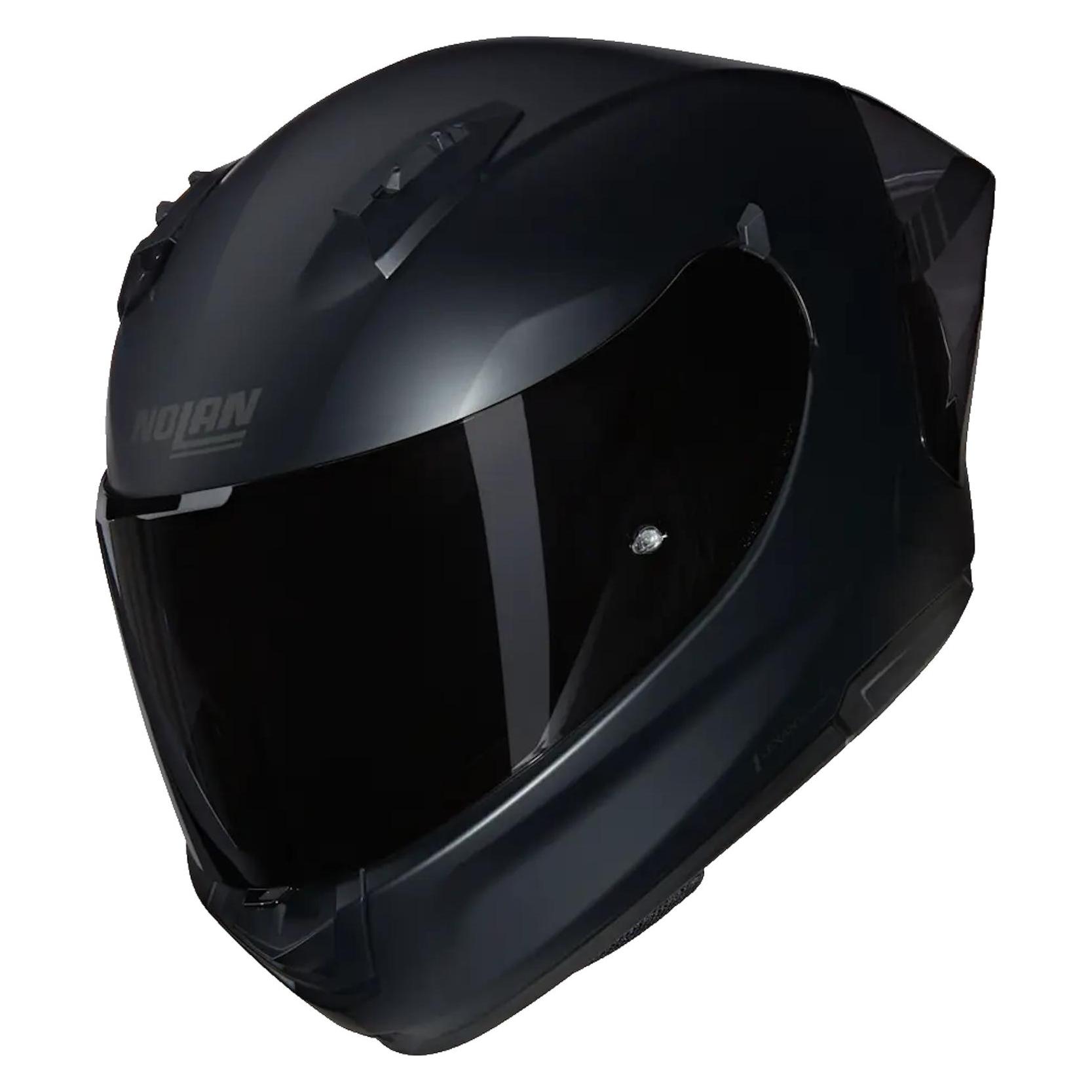 Nolan N60-6 Sport Classico N-Com Integralhelm Schwarz XS (XS) (N6S000007-302)