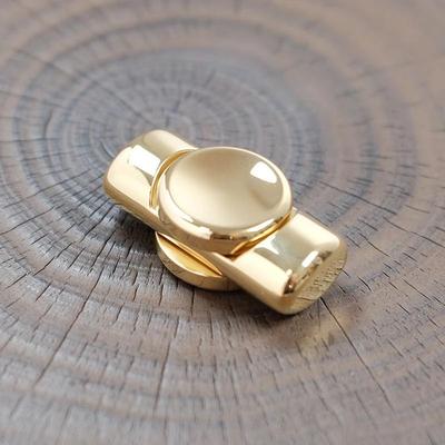 Uplifted Finds Stainless Steel Brushed Fidget Spinner EDC Hand Spinner For Focus And Stress Relief stainless B Short