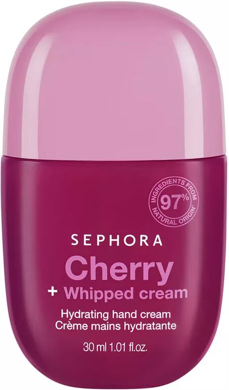 SEPHORA - Hydratisierende Handcreme - 12 Stunden Feuchtigkeitsversorgung, 30 ml, Cherry + Whipped Cream