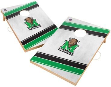 Skip's Garage Marshall Thundering Herd 2x4 Tailgate Cornhole Boards