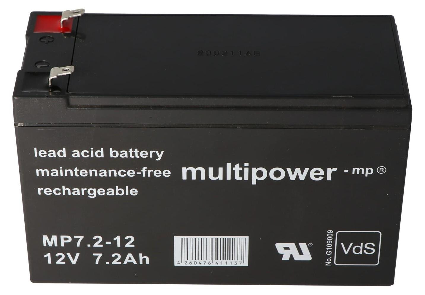 Multipower Loodaccu voor Dräger anesthesiemachine Julian, GS