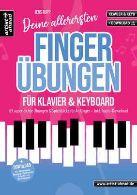 Artist Ahead Musikverlag Allerersten Fingerübungen