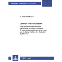 Leerheit und Bewusstsein, Fachbücher von M. Sebastian Niklaus