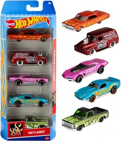 Hot Wheels MatchBox Autos 5 Stück
