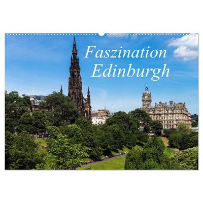 Faszination Edinburgh (Wandkalender 2026 DIN A2 quer), CALVENDO Monatskalender